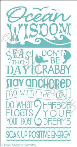 2040 - OCEAN WISDOM - The Stencilsmith