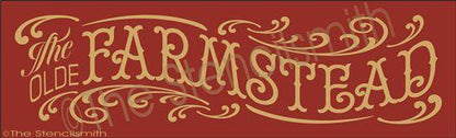 2087 - the olde FARMSTEAD - The Stencilsmith