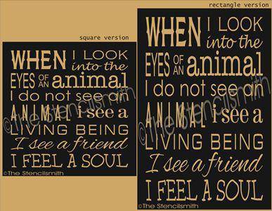 2112 - When I look into the eyes - The Stencilsmith