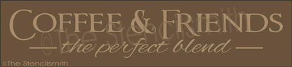 2119 - Coffee and Friends - the perfect blend - The Stencilsmith
