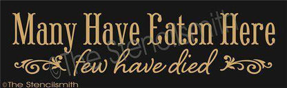 2138 - Many have eaten here - The Stencilsmith