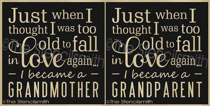 2205 - Just when I thought I was - The Stencilsmith
