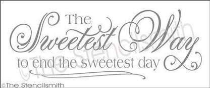 2339 - The Sweetest Way to end - The Stencilsmith