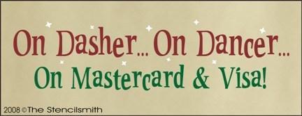 239 - On Dasher On Dancer - The Stencilsmith