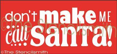 2427 - Don't make me call Santa! - The Stencilsmith