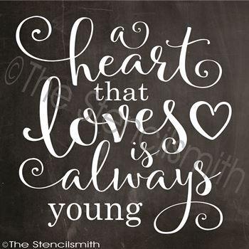 2664 - a heart that loves - The Stencilsmith