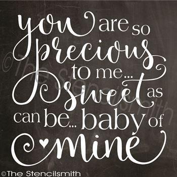 2674 - Baby of Mine - The Stencilsmith