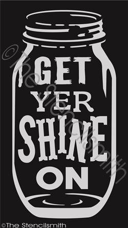 2686 - Get yer SHINE on stencil