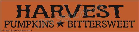 2758 - Harvest pumpkins bittersweet - The Stencilsmith