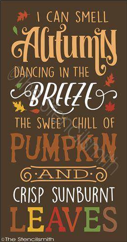 2780 - I can smell AUTUMN - The Stencilsmith