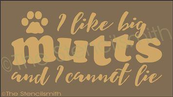 2781 - I like big mutts and I cannot lie - The Stencilsmith