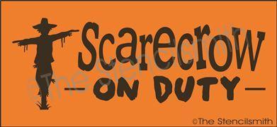2786 - Scarecrow on Duty - The Stencilsmith