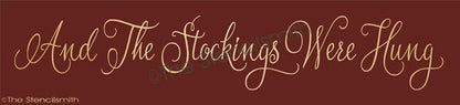 2799 - And The Stockings Were Hung - The Stencilsmith
