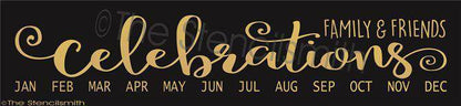 2988 - Family & Friends Celebrations - The Stencilsmith