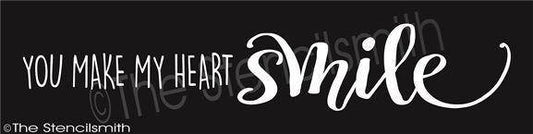 2993 - You make my heart smile - The Stencilsmith