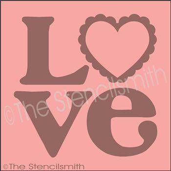 2997 - L O V E - The Stencilsmith