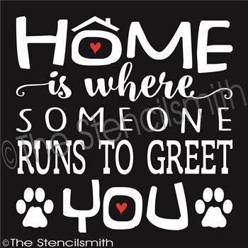 3009 - Home is where someone runs - The Stencilsmith