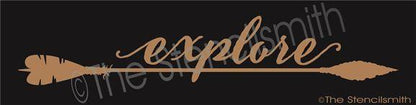 3031 - explore (arrow) - The Stencilsmith