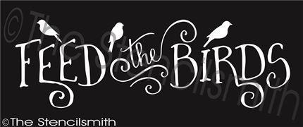 3047 - Feed the Birds - The Stencilsmith