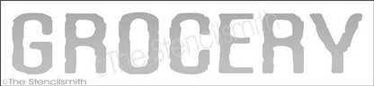 3105 - GROCERY - The Stencilsmith