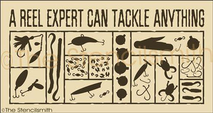 3184 - A Reel Expert Can Tackle - The Stencilsmith