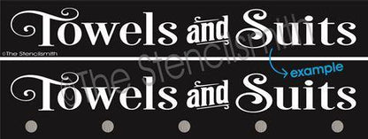 3213 - Towels and Suits - The Stencilsmith