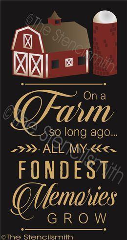 3217 - On a Farm so long ago - The Stencilsmith