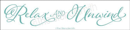 3222 - Relax and Unwind - The Stencilsmith
