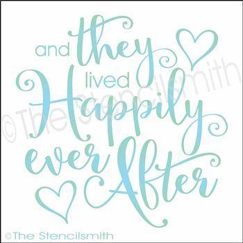 3245 - And They Lived Happily - The Stencilsmith