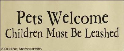 326 - Pets Welcome - The Stencilsmith