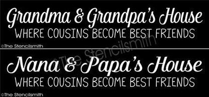 3288 - Grandma & Grandpa's House - The Stencilsmith