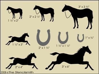 330 - Horses - The Stencilsmith