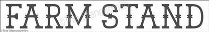3457 - FARM STAND - The Stencilsmith
