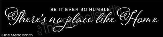 3496 - Be it ever so humble there's no place - The Stencilsmith