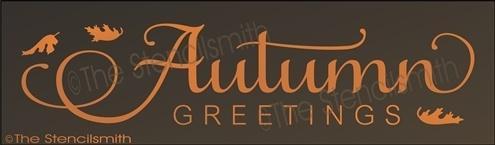 3544 - Autumn Greetings - The Stencilsmith