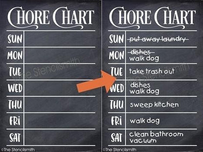 3638 - Chore Chart - The Stencilsmith