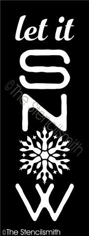 3651 - Let it Snow - The Stencilsmith
