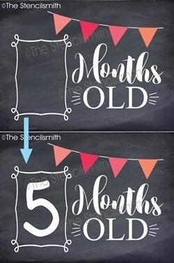 3655 - Months Old - The Stencilsmith