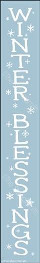 3773 - Winter Blessings - The Stencilsmith