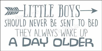 3832 - Little boys should never - The Stencilsmith