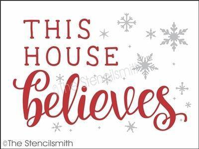3845 - This house believes - The Stencilsmith