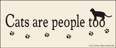 Cats are people too - The Stencilsmith