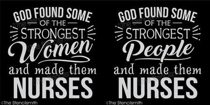 4054 - God found some of the strongest - The Stencilsmith