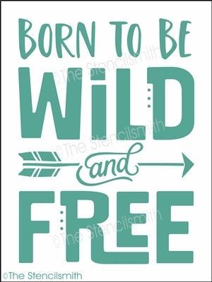 4099 - Born to be wild and free - The Stencilsmith