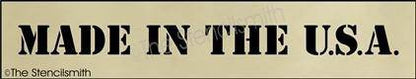 4130 - Made in the U.S.A. - The Stencilsmith
