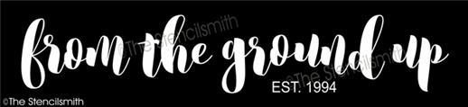 4210 - from the ground up Est. - The Stencilsmith