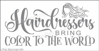 4260 - Hairdressers bring color to the world - The Stencilsmith