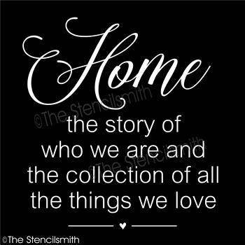 4264 - Home the story of - The Stencilsmith