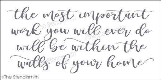 4295 - the most important work - The Stencilsmith