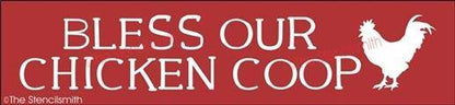 4301 - Bless our chicken coop - The Stencilsmith